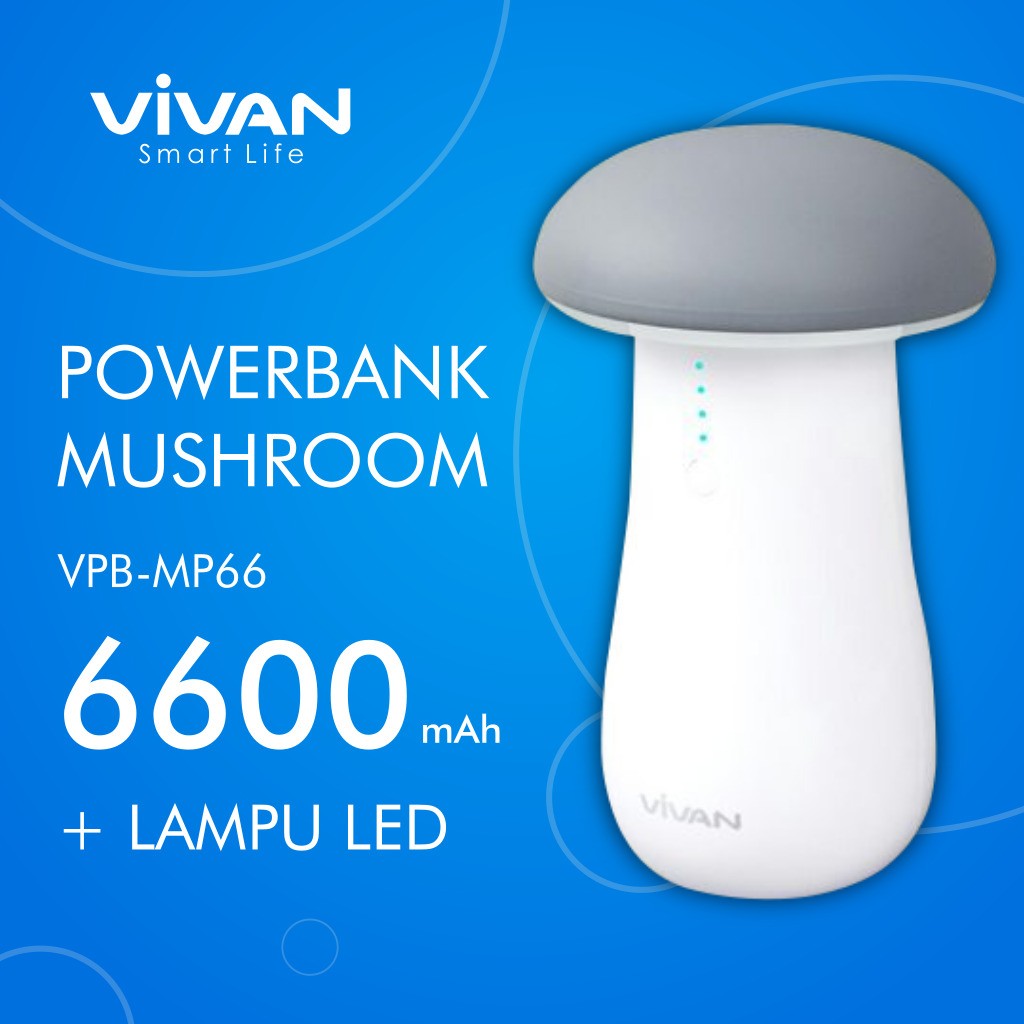 PowerBank Mushroom 6600mAh