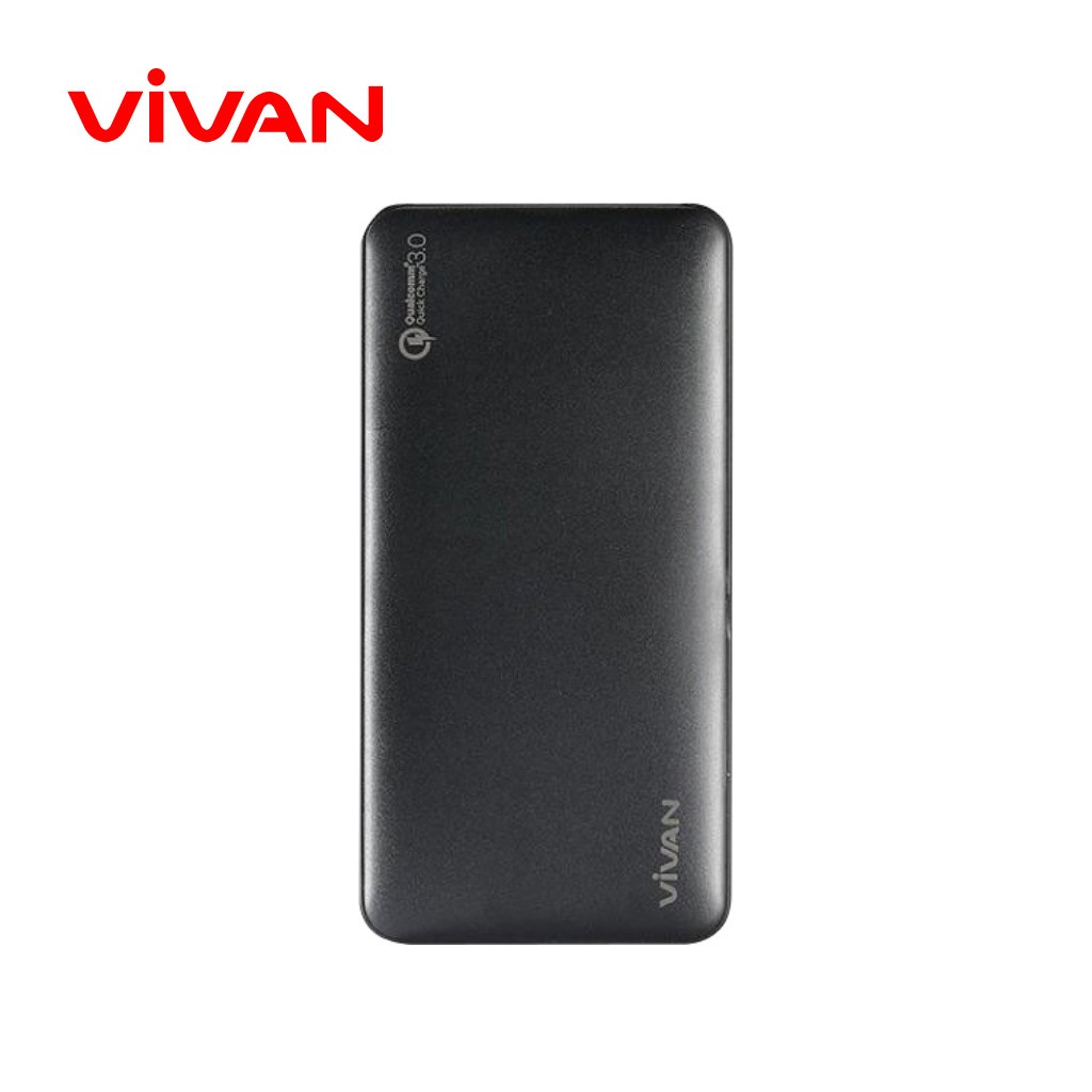 PowerBank VIVAN 10000mAh with Quick Charge 30 Support USB Type C  VP 2