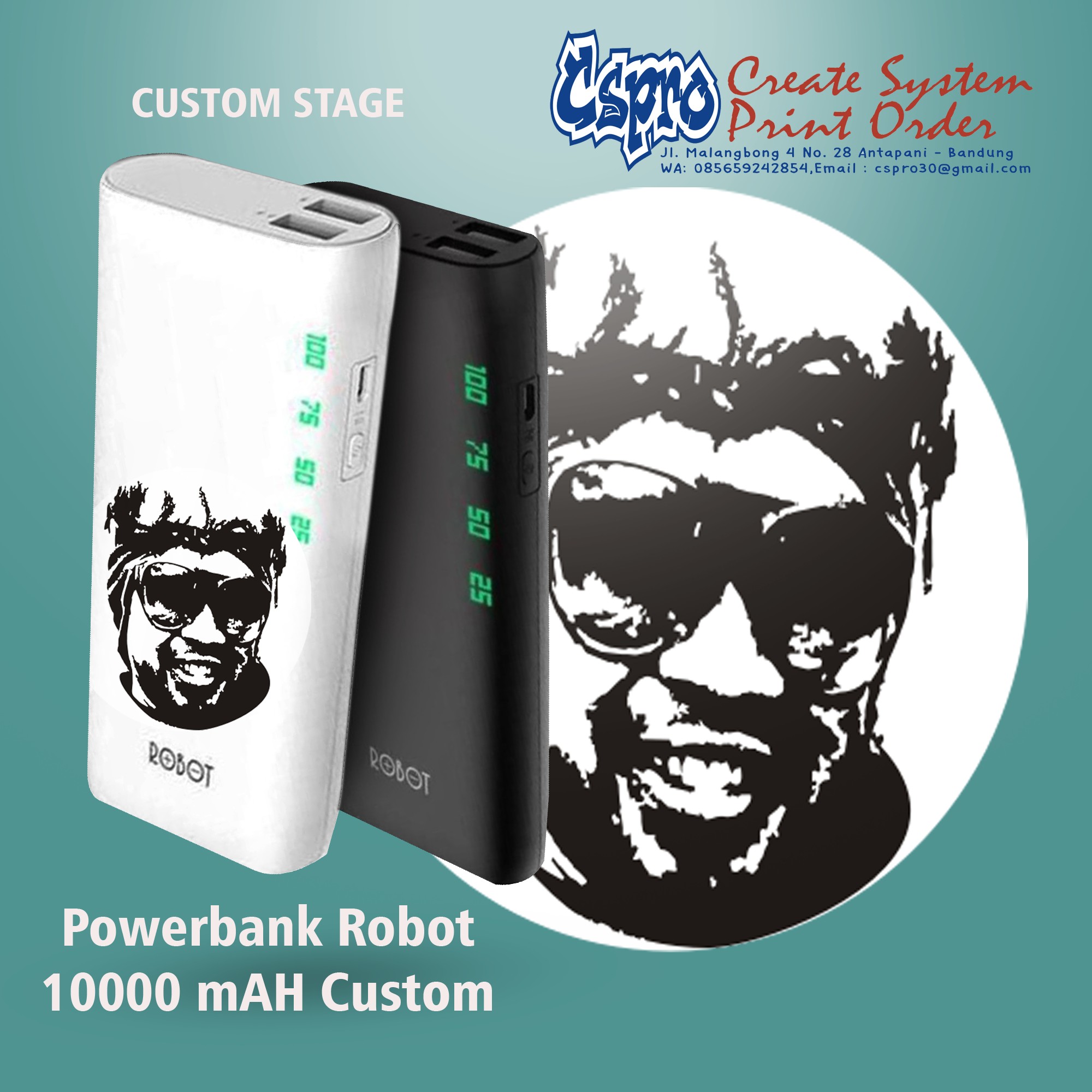 Powerbank Robot 10000 mAH