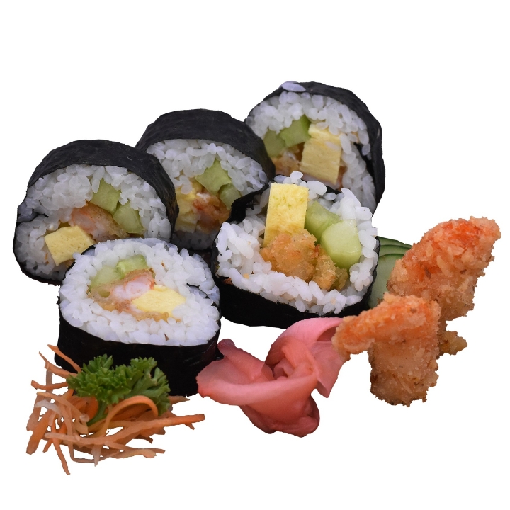 Prawn Tamago Roll 5pcs