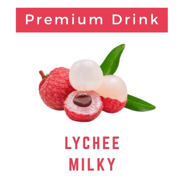 Premium Drink Lychee Milky