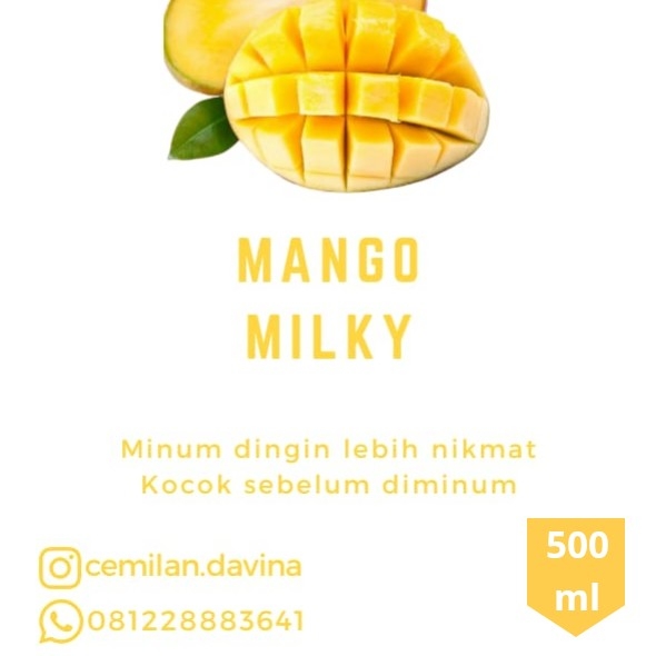 Premium Drink Mango Milky 