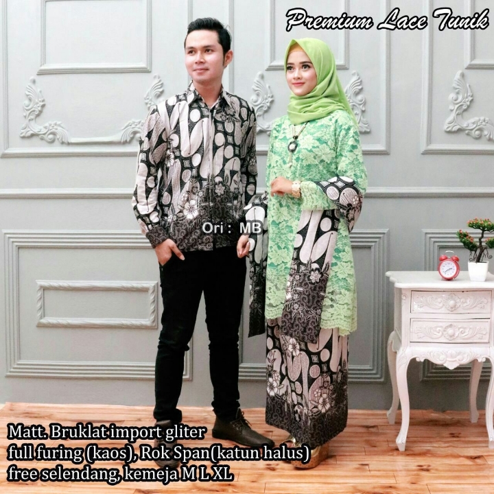 Premium Lace Tunik Couple