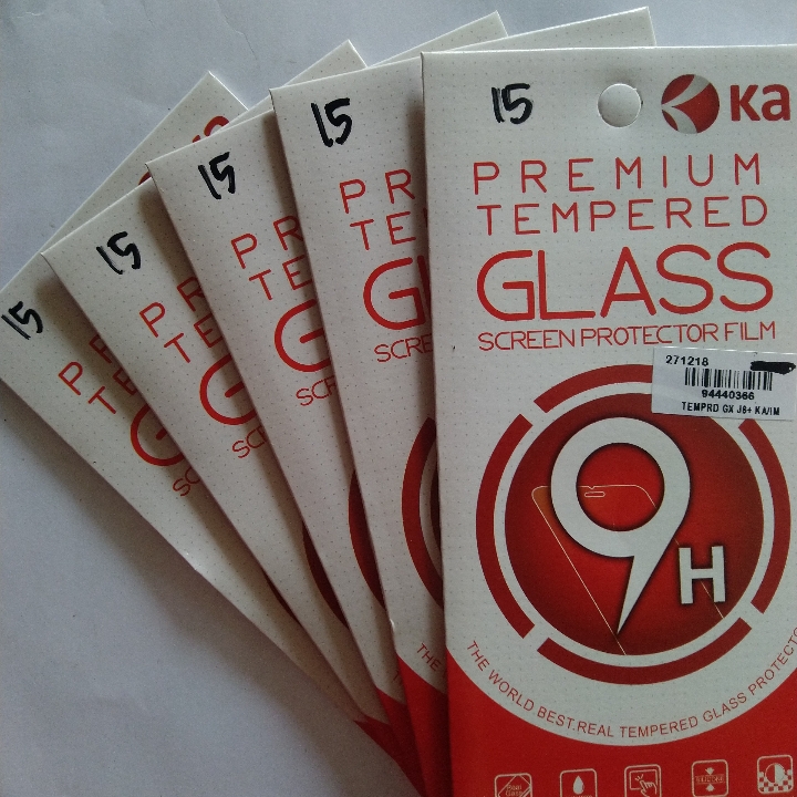 Premium Tempered Glass Galaxy J6 Plus