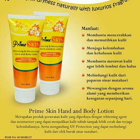 Prime SKIN Hand Body Lotion