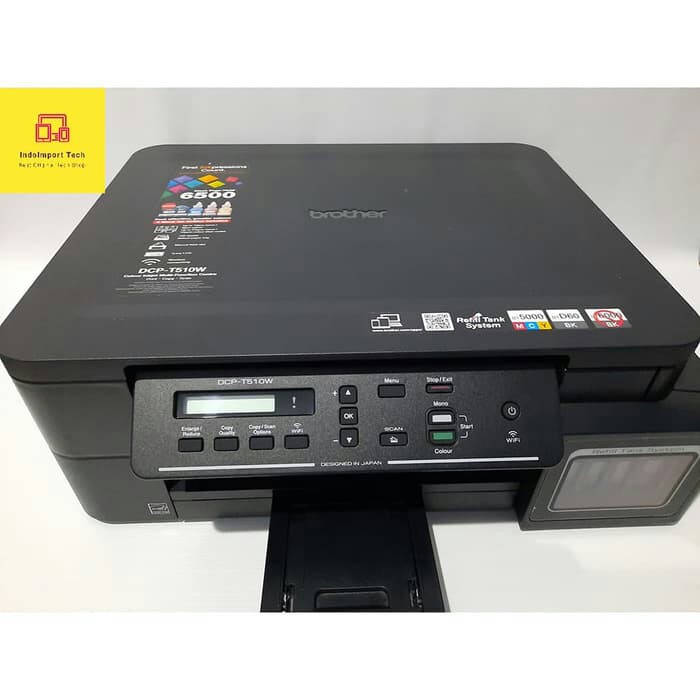 Printer Brother DCP-T510 W Wifi Garansi Resmi Refill Tank System