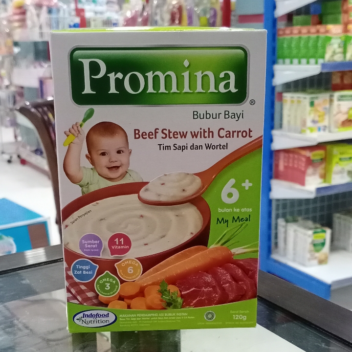 Promina Bubur Bayi Rasa Tim Sapi Dan Wortel