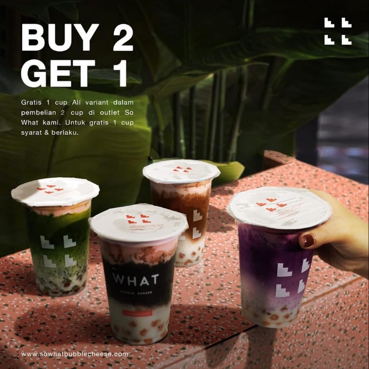 Promo Buy 2 Get 1