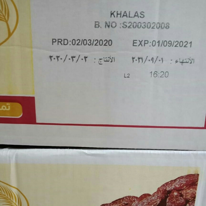 Promo Kurma Khalas Saad 500 gram daging tebal manis enak lembut  4