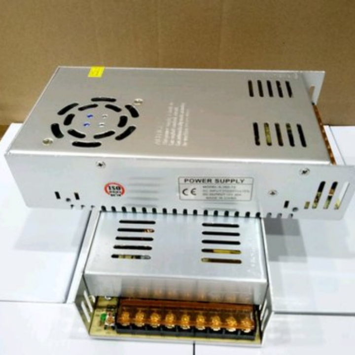 Promo Power Supply Switching 12V 30A 360 Watt  Cocok Untuk CCTV LED 