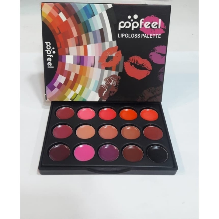 Promo popfeel set lipstik lip glossy sexy