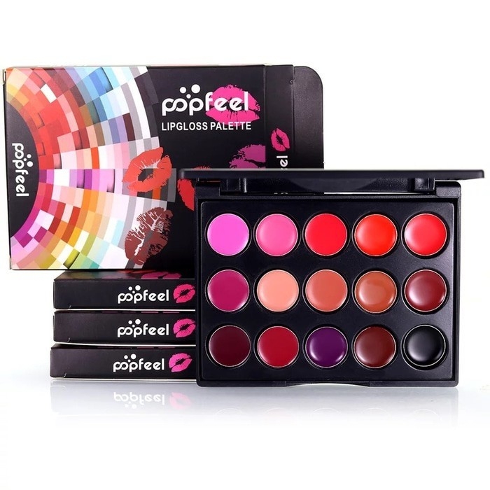 Promo popfeel set lipstik lip glossy sexy 2