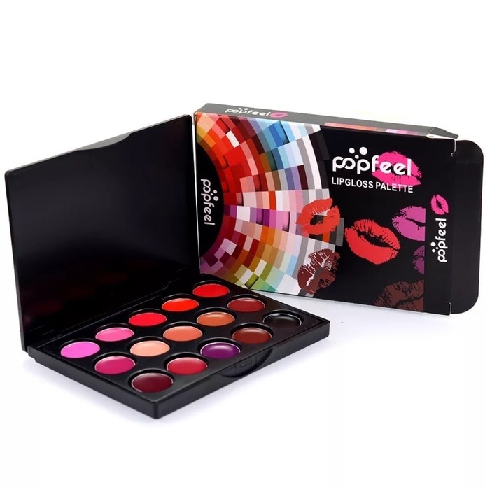 Promo popfeel set lipstik lip glossy sexy 3