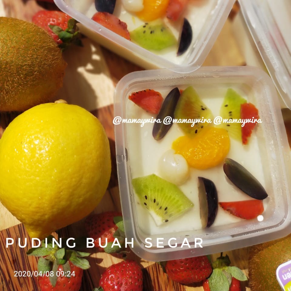 Puding Buah Segar