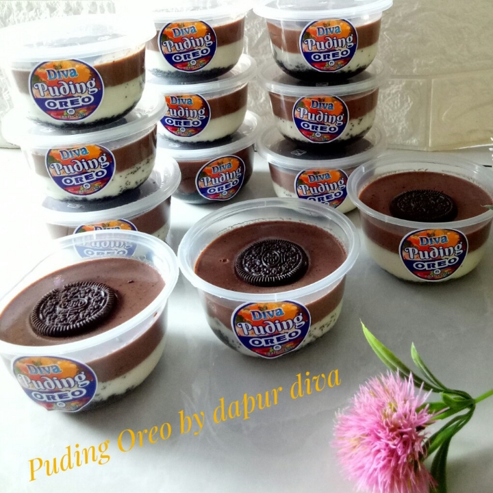 Puding Oreo