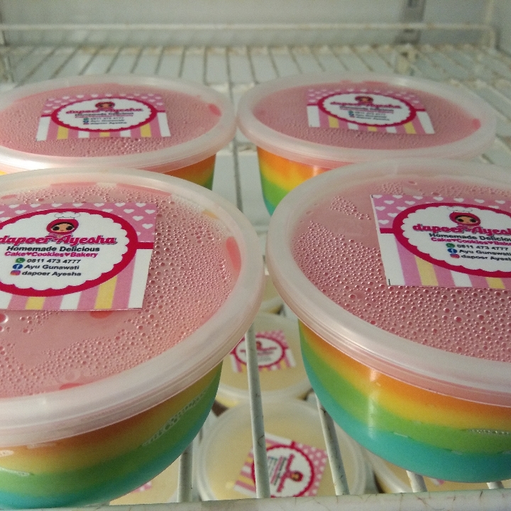 Puding Pelangi