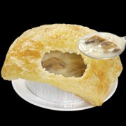 Puff Pastry Mushroom Cream Soup