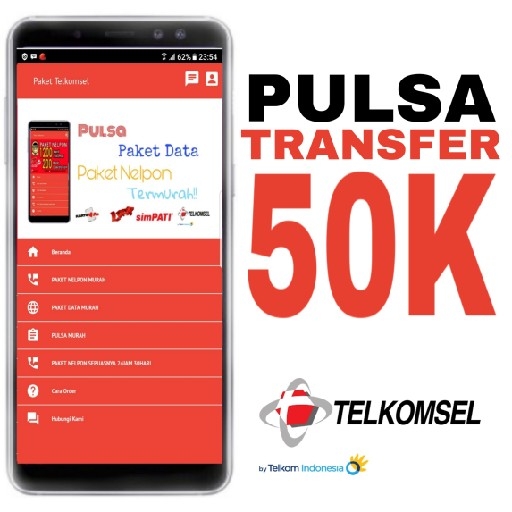 Pulsa Transfer 50000