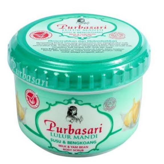 Purbasari Body Scrub Milk Dan Bengkuang 125 G