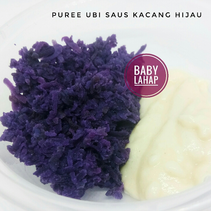 Puree Ubi Ungu  Saus Kc Ijo