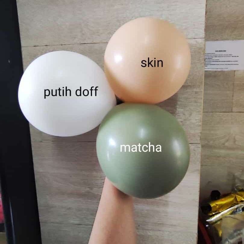 Putih Doff Skin Cokelat Susu Matcha