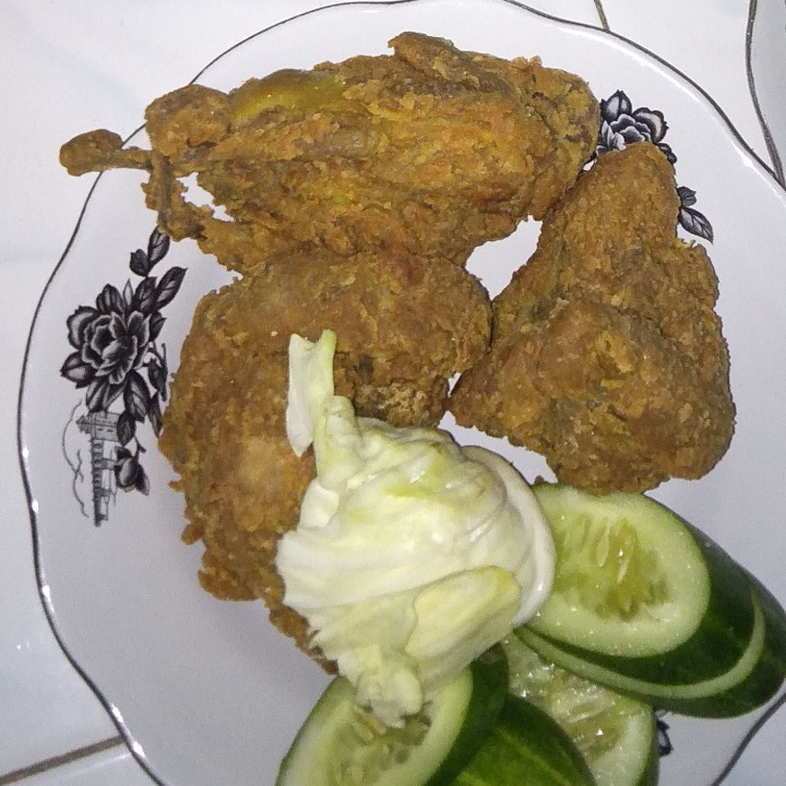 Puyuh Presto Crispy Tanpa Nasi