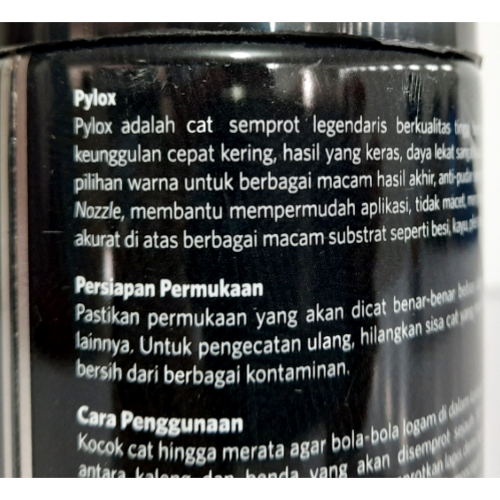 Pylox 109 A Black Flat Nippon Paint 3