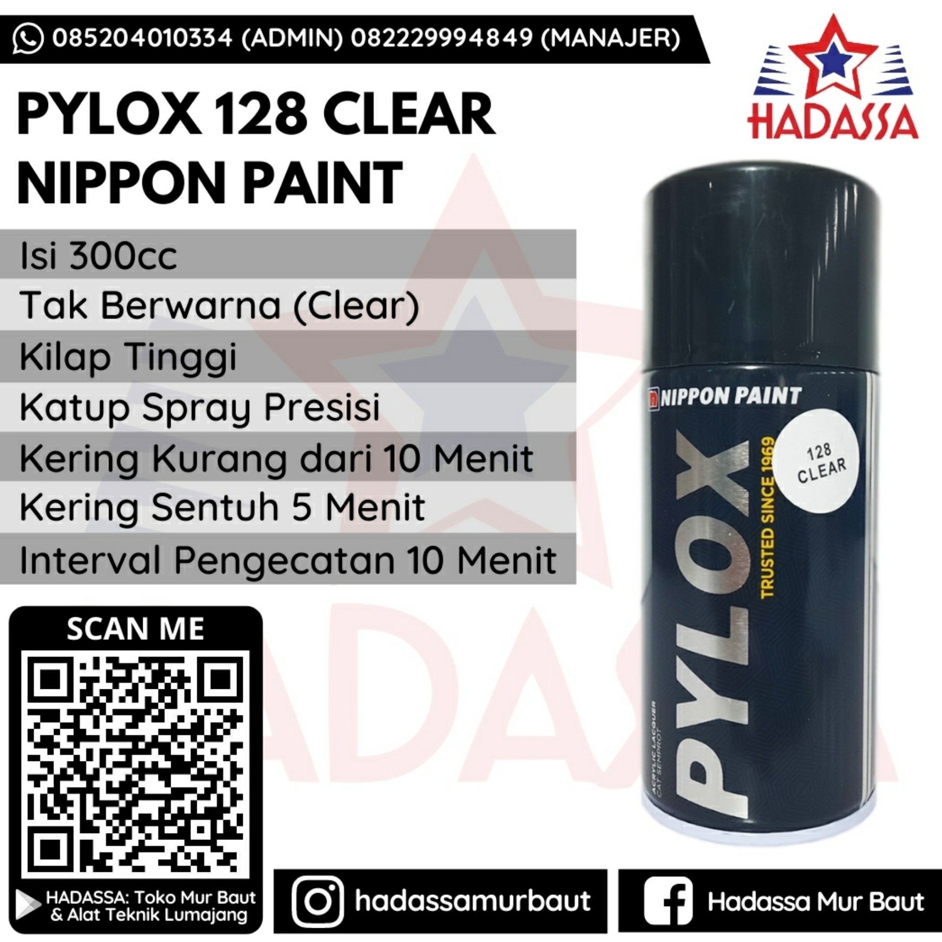 Pylox 128 Clear Nippon Paint