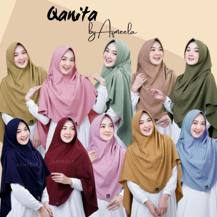 QANITA Khimar Serut Ori Azmeela 2