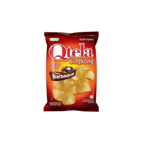 QTELA KRIPIK SINGKONG BBQ 16 GR @ 60