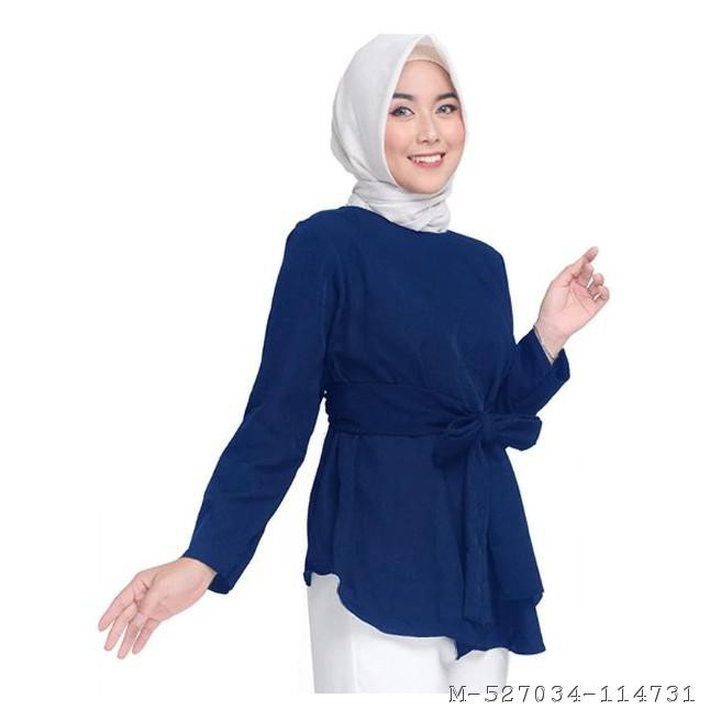 RAINI BLOUSE TALI PINGGANG WANITA