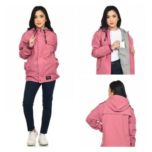 RBLID Jaket Parasut Wanita Blazer