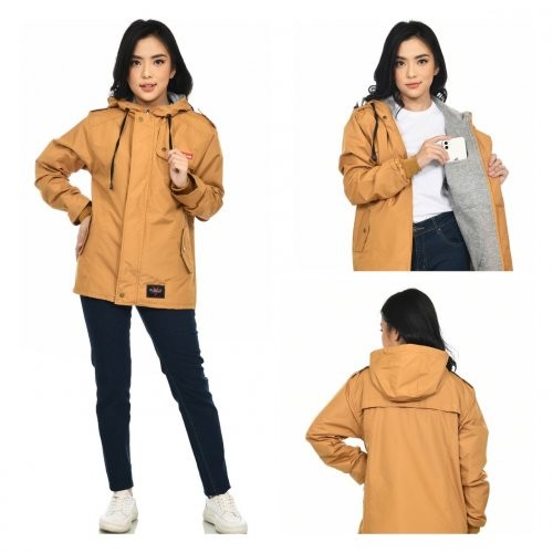 RBLID Jaket Parasut Wanita Blazer 2