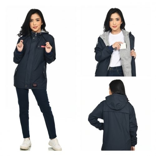 RBLID Jaket Parasut Wanita Blazer 3