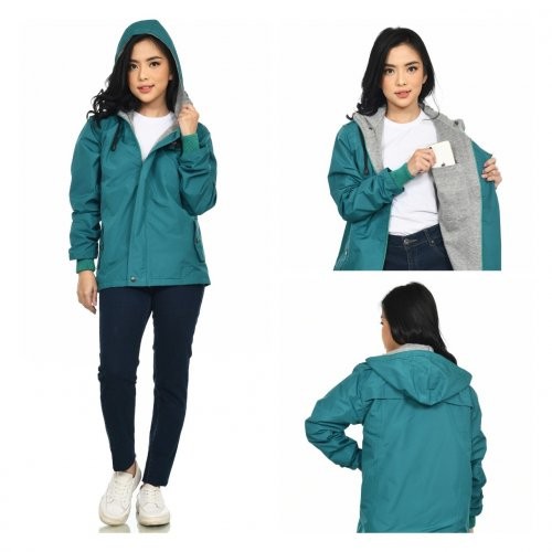 RBLID Jaket Parasut Wanita Blazer 5