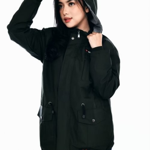 RBLID Jaket Parka Parasut Wanita 4