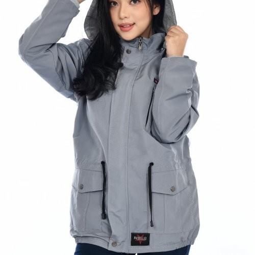 RBLID Jaket Parka Parasut Wanita 5