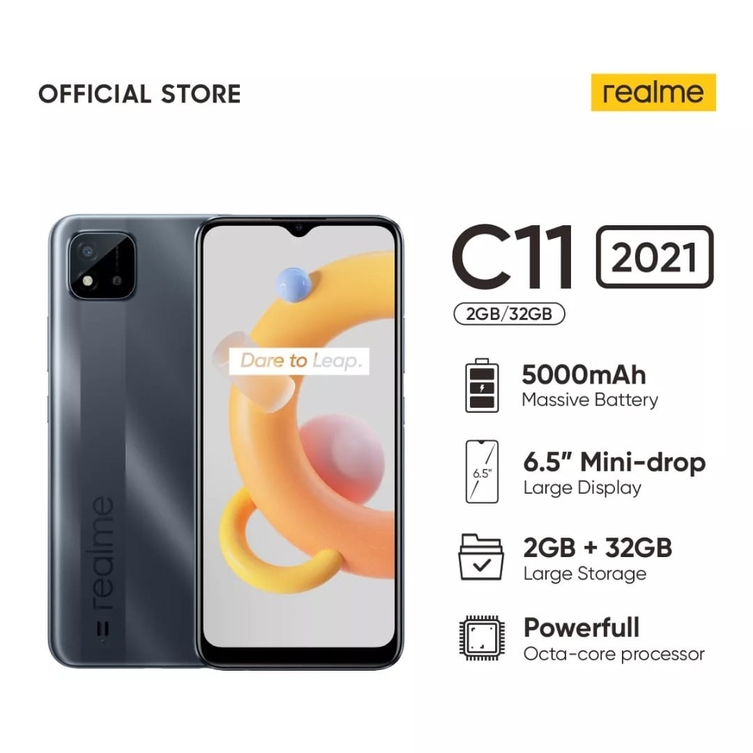 REALME C11 RAM 2 ROM 32 GREY