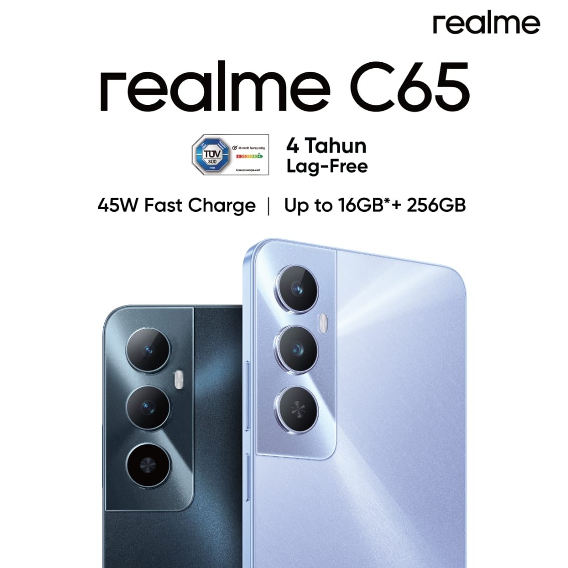 REALME C65 RAM 8 GB ROM 128 GB