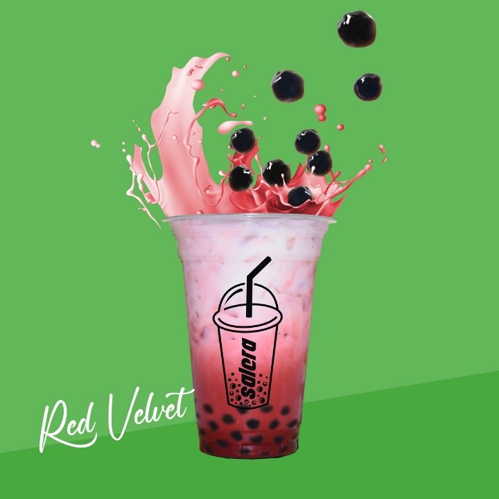 RED VELVET Salera Fresh Milk Boba