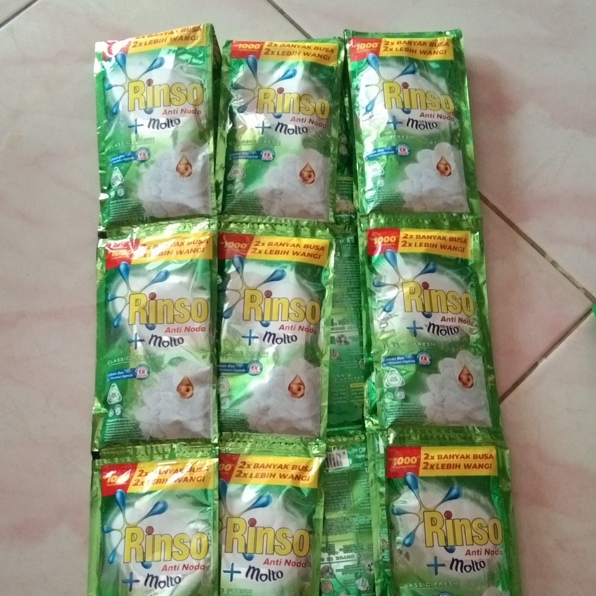 RINSO LIQUID HIJAU 40ML