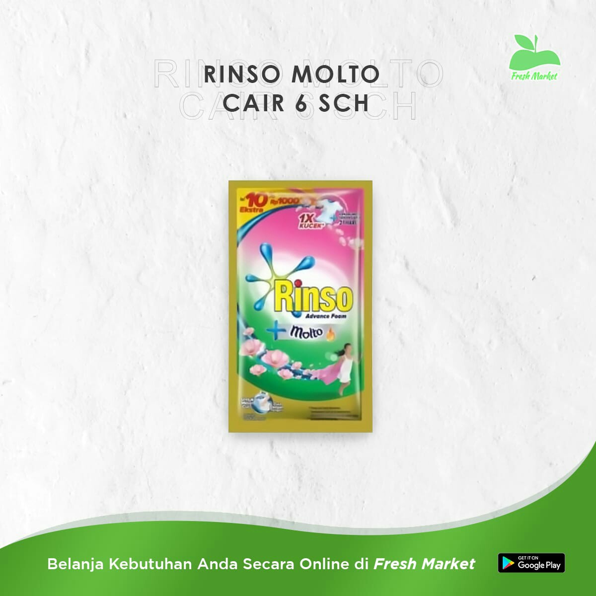 RINSO MOLTO ANTI NODA 6 SACHET