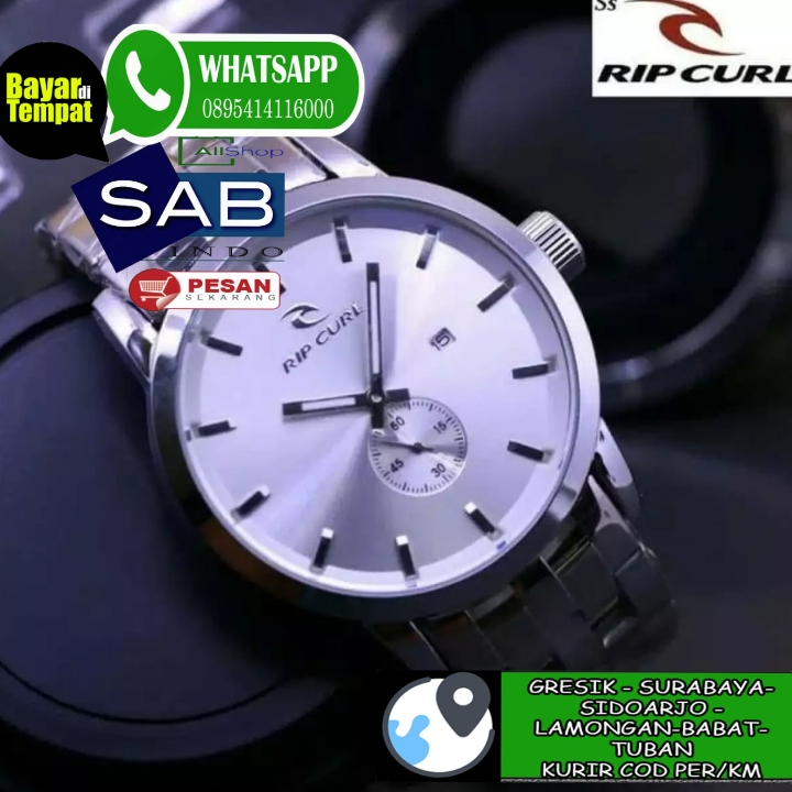 RIpcurle Detroit Rantai Jam Tangan Pria Fashion Sporty- White