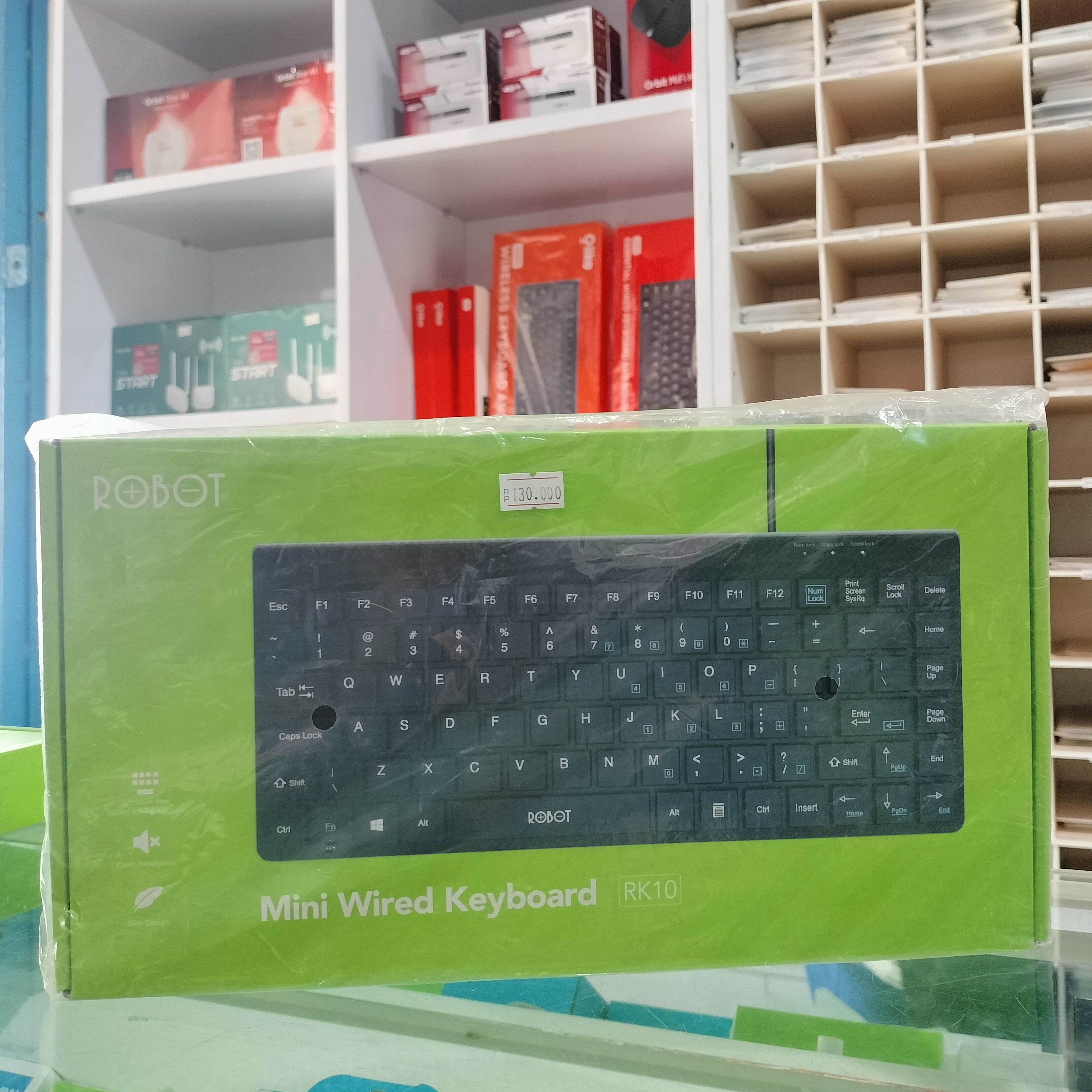 ROBOT MINI WIRED KEYBOARD RK 10