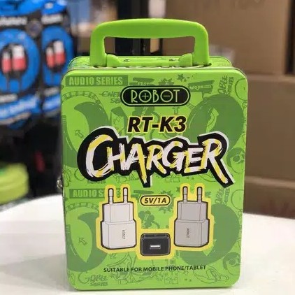 ROBOT RT-K3 charger perpcs kepala charger