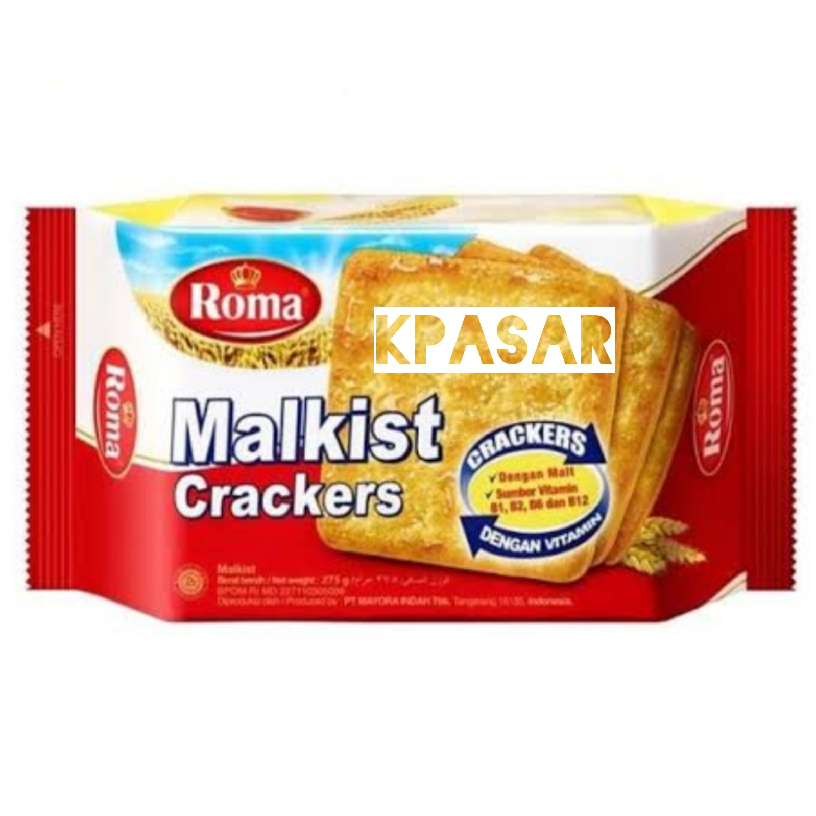 ROMA MALKIST CRACKERS 135 GRAM