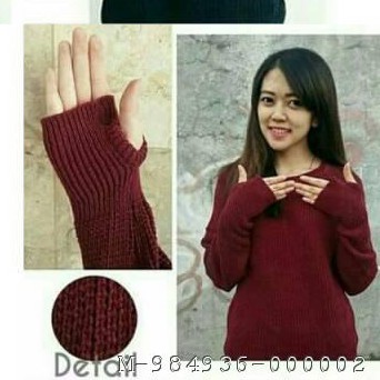 ROUNDHAND SWEATER POLOS RAJUT SECKER 4