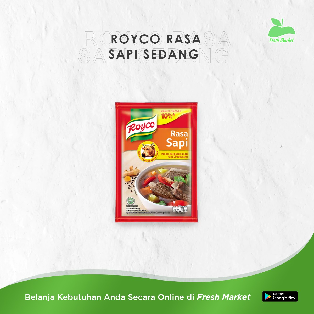 ROYCO RASA SAPI SEDANG 230 GRAM