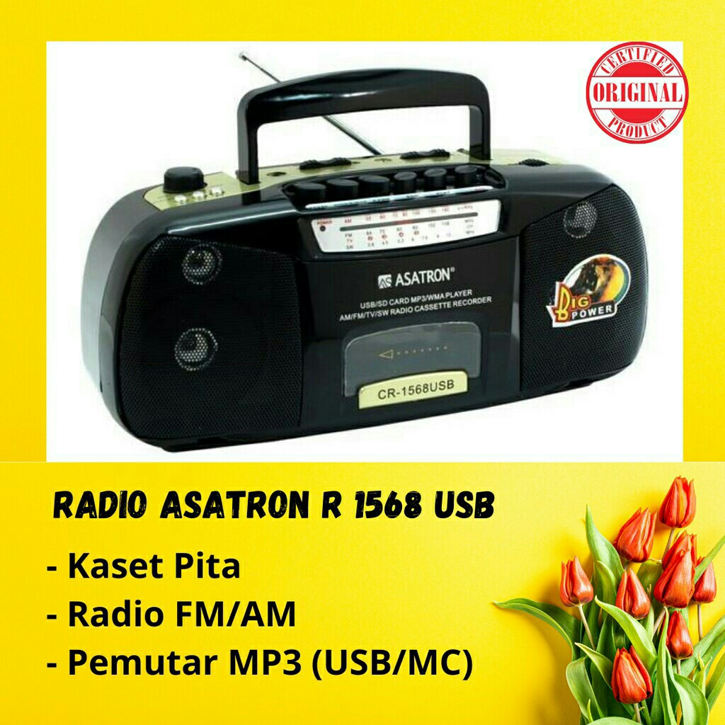 Tape Mini Compo ASATRON R 1568 USB