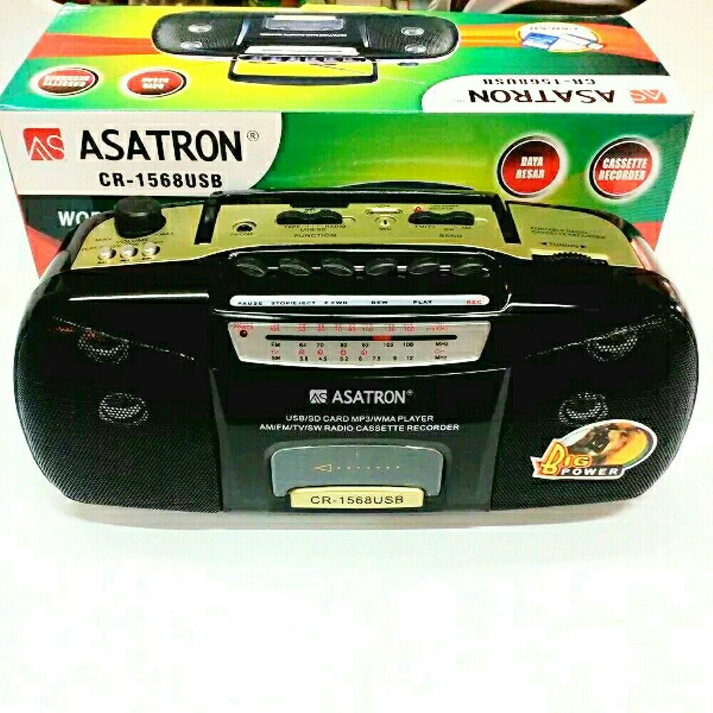 Tape Mini Compo ASATRON R 1568 USB 2